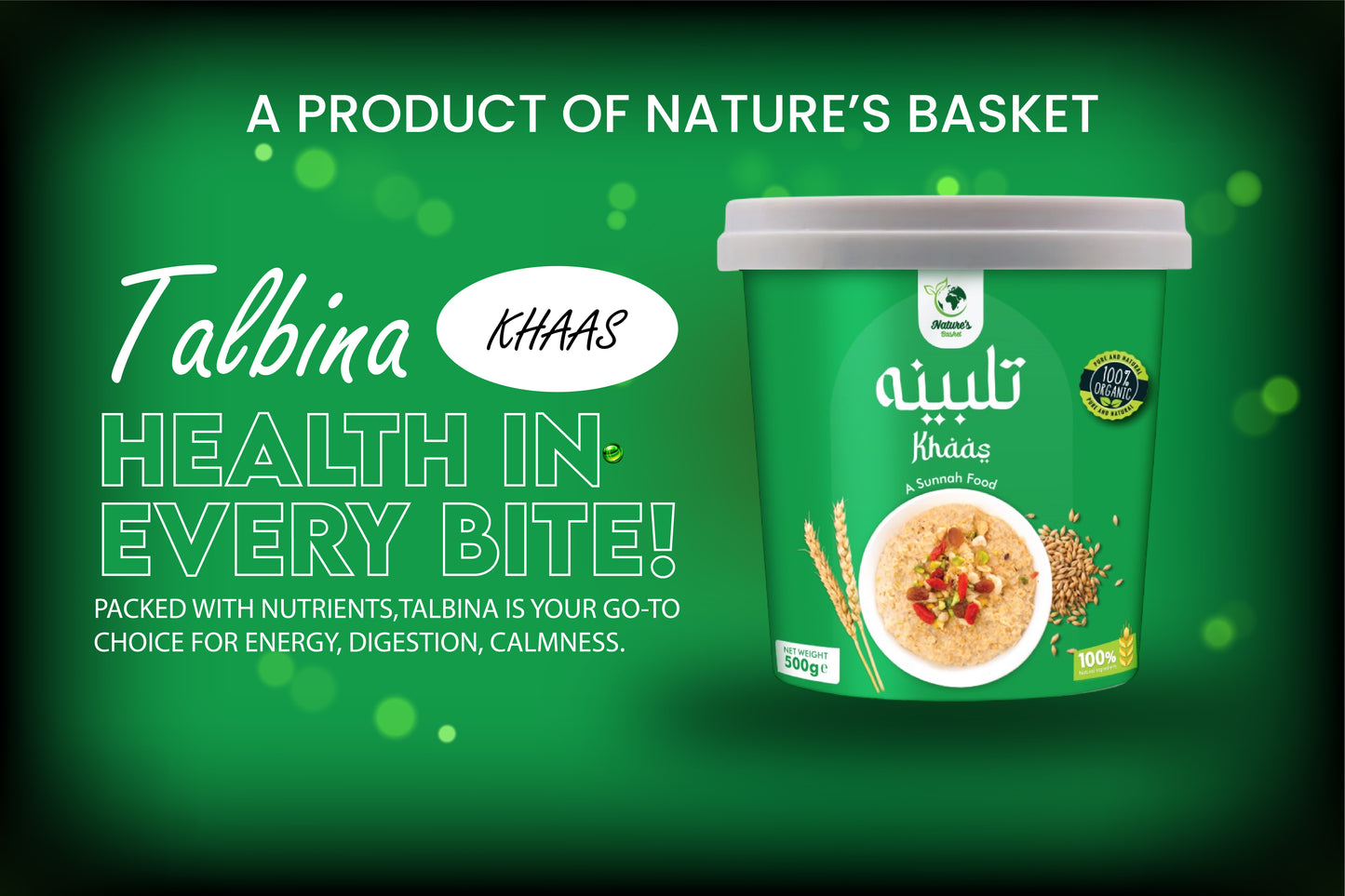 Talbina order now 25% off